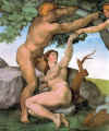 Michelangelo - Il peccatop di Adamo ed Eva.jpg (48455 byte)